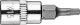 Neo Końcówka TORX TX15 na nasadce 1/4", krótka, 37 mm 2