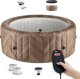 SPA ogrodowe MSpa Basen z hydromasażem dmuchane Fermo 6 osób SPA Bąbelki 1