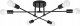 Lampa wisząca ATL ZD74N Lampa sufitowa wisząca loft 6 ramion 2