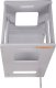 KiddyMoon Mebel kitchen helper ST-003 szary 91,5x39,3x49,4 3