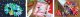 GDD Filc dekoracyjny czerwony 10szt HAPPY COLOR 3