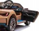 BMW Autko i4 na akumulator dla dzieci Złoty + Wolny Start + EVA + Audio LED + Pilot 14