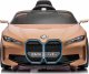BMW Autko i4 na akumulator dla dzieci Złoty + Wolny Start + EVA + Audio LED + Pilot 16