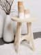 TODAY Taboret drewniany Simplicity, Ø 38 cm 2