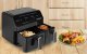 Frytkownica beztłuszczowa ECG ECG AF 8300 Dual Fry Hot air fryer, 5.2 L + 3.1 L, temperature setting 80-200 °C, 60 min timer 12