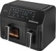 Frytkownica beztłuszczowa ECG ECG AF 8300 Dual Fry Hot air fryer, 5.2 L + 3.1 L, temperature setting 80-200 °C, 60 min timer 4