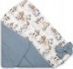 Sensillo ROŻEK MUŚLINOWY SMOKI JEANS 75x75 3