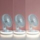 Wentylator InnovaGoods Rechargeable Desk Fan with LED FanLed 4