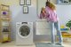 Pralko-suszarka Candy Washing Machine with Dryer ROW 4966DWMC7-S Energy efficiency class D Front loading Washing capacity 9 kg 1400 RPM Depth 58 cm Width 60 cm Display TFT Drying system Drying capacity 6 kg Steam function White 24