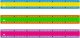 Piórnik PBS Connect Linijka plastikowa KEYROAD, w kształcie klocka Lego, 30cm, zawieszka 2