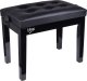 V-Tone V-TONE ŁAWA 1 BK ława do pianina fortepianu CZARNA 2