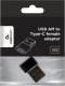 Adapter USB Gembird USB-A - USB-C Czarny  (A-USB2-AMCF-02) 3