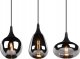 Lampa wisząca DELIGHT Trio Lumina 317000332 lampa wisząca zwis 3x40W E14 czarna 4