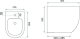 Bidet Rea Bidet podwieszany Rea Carlo Mini White Gold Edge 5
