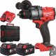 Wiertarko-wkrętarka Milwaukee M18 FPD3-502X 18 V 2 x akumulator 5 Ah 14