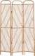 Beliani 3-panelowy składany parawan pokojowy rattanowy 106 x 180 cm COSENZA 1