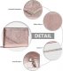 Accessorize Me Różowa Metaliczna Torebka z Łańcuszkiem Vila 5