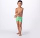 AquaWave Dziecięce bokserki kąpielowe Aquawave IDARO KIDS M000150884 spring bouquet/mint logo print rozmiar 128 1