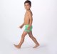 AquaWave Dziecięce bokserki kąpielowe Aquawave IDARO KIDS M000150884 spring bouquet/mint logo print rozmiar 128 2