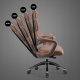 Krzesło biurowe Diablo Chairs V-Modular Brązowe 5