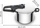 Tefal Szybkowar Secure Trendy 6L Aqua Blu 9