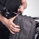 Wozinsky Sakwa torba rowerowa na tablet mocowana na kierownicę z paskiem na ramię szara Sakwa torba rowerowa na tablet mocowana na kierownicę z paskiem na ramię szara 2