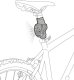Petzl Adapter Rowerowy do Czołówek Po 2022r Black 2