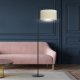 Lampa podłogowa Emibig Biała lampa podłogowa do salonu sypialni pokoju dziecięcego 6