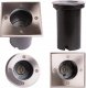 ECOLIGHT2 Eco Light* EC79109 lampa najazdowa zewnętrzna ogrodowa IP67 1x35W GU10 230V kwadratowa inox 6