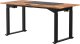 Biurko Ultradesk Uplift XXL Brązowe 160 cm x 75 cm 12
