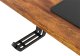 Biurko Ultradesk Uplift XXL Brązowe 160 cm x 75 cm 15