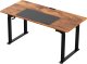 Biurko Ultradesk Uplift XXL Brązowe 160 cm x 75 cm 6