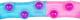 Jinpoli Hula-Hop z kulkami Wide niebieskie 110cm (5696) 2