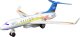 LeanToys Samolot pasażerski G-650 2