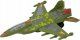 LeanToys Myśliwiec Militarny F35 Jeżdżący Światła Dźwięki Zielony 2