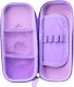 Piórnik LeanToys Piórnik 3D Jednorożec Rozkładany Fioletowy 23x10x5 cm 3