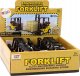 LeanToys Wózek Widłowy Napęd Frykcyjny Metalowy Żółty 3