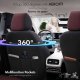 AMiO Komplet pokrowców na fotele samochodowe OTOM SPORT PLUS 103 BURGUNDY NZ 2