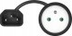 Savio SAVIO CL-180 Adapter zasilania IEC C14 - CEE 7/5 (E) 15 cm 3