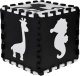 Jokomisiada Puzzle piankowe kontrastowa mata zwierzątka kształty ZA4783 12