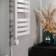Grzejnik łazienkowy Terma TOWEL DRYER ELECT D01 400/710 WHITE 2