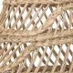 Atmosphera Lampa boho wisząca z plecionki ze słomy LAHYS, Ø 28 cm 5