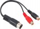 Kabel Monacor ACA-15/3 kabel DIN-phonowy 15cm 1