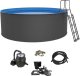 Swim & Fun Santorini Pool XL Round Ø360 x 120 cm 2