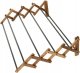 Kadax KADAX Suszarka Na Pranie Ścienna 6 Prętów Łazienkowa Harmonijkowa 85cm 5