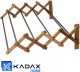 Kadax KADAX Suszarka Na Pranie Ścienna 6 Prętów Łazienkowa Harmonijkowa 85cm 8