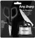 AnySharp Zestaw AnySharp ostrzałka Classic Silver i mini nożyczki (ASMULTISILSIZZ) 3