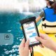 Tech-Protect TECH-PROTECT UWC9 UNIVERSAL WATERPROOF CASE 8.9 INCH BLACK/ORANGE 2