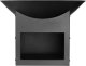 Ambiance Palenisko ogrodowe metalowe czarne 56x41 cm 3