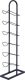 Vilde Stojak na wino metalowy czarny 6 butelek 27x13x84,5 cm 3